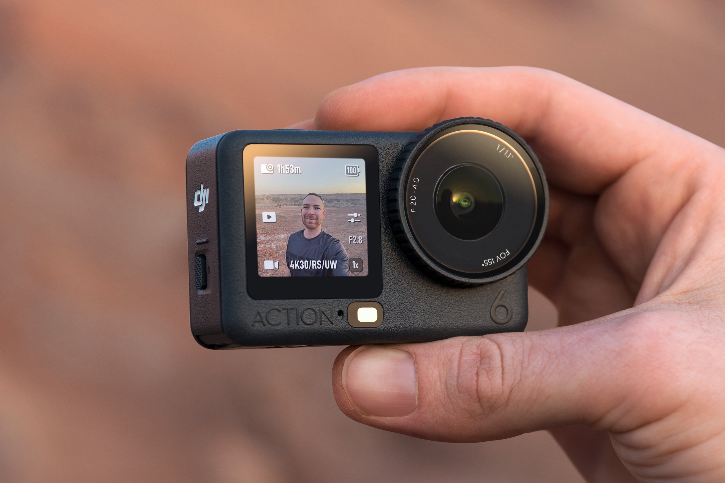 DJI Osmo Action 6 發佈，配備可調光圈提升低光性能