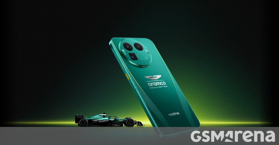 Realme GT8 Pro 發佈 Aston Martin F1 限量版，配備碧綠色機身及阿斯頓·馬丁徽章