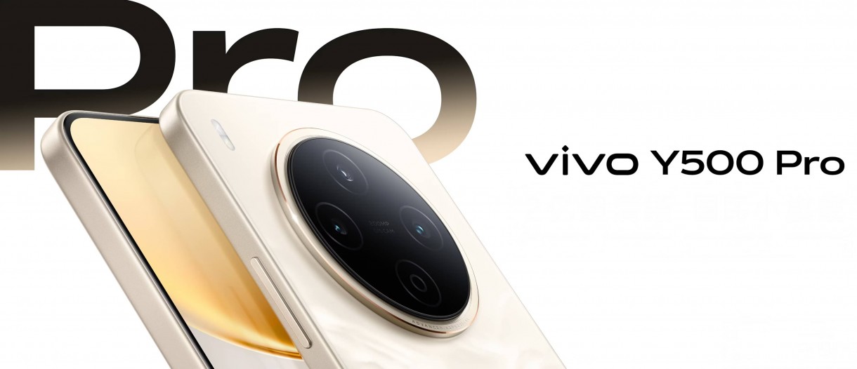 vivo Y500 Pro 發佈，搭載 MediaTek Dimensity 7400 及 2 億像素相機