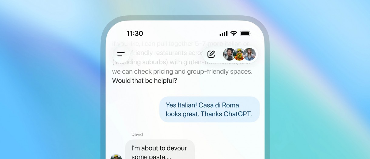 OpenAI 在 ChatGPT 中測試群組聊天功能，促進用戶協作交流