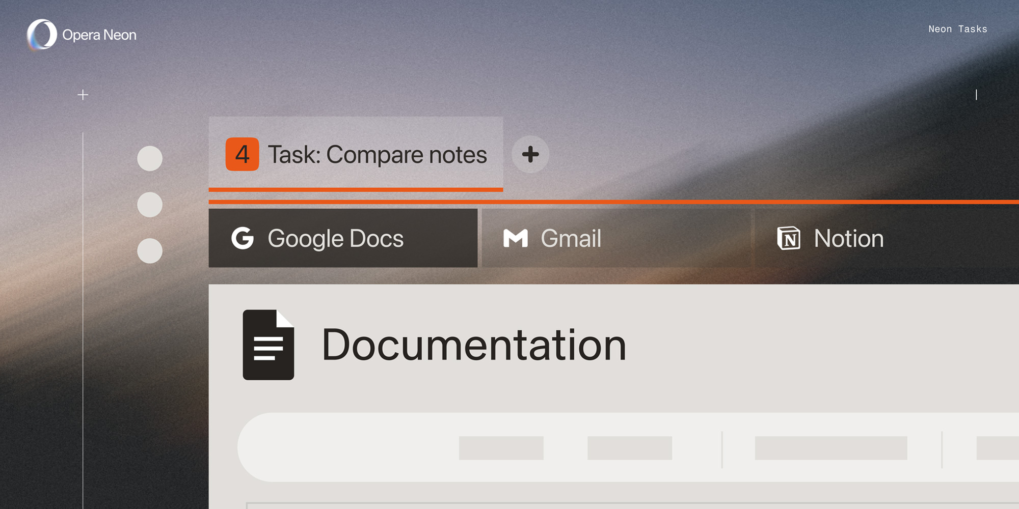 Opera Neon 瀏覽器新增「1 分鐘深度研究」模式，整合 Gemini 3 Pro 等功能
