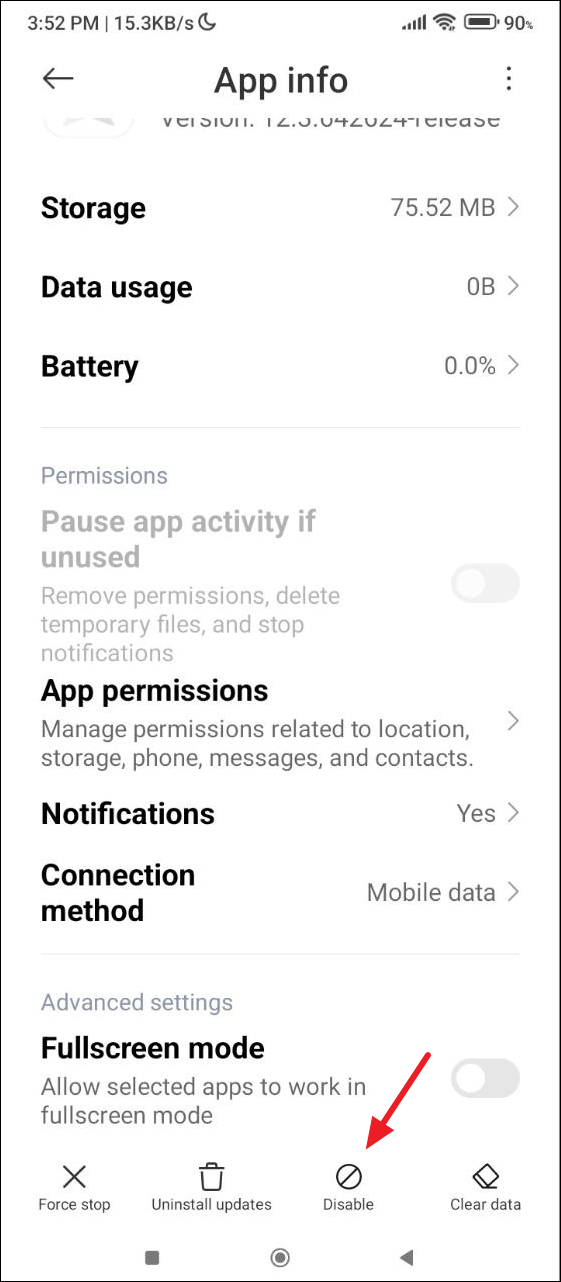 Disable Apps Image 4
