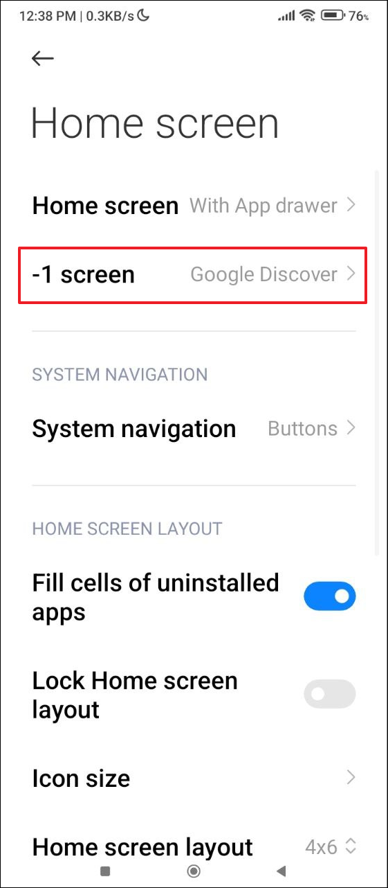 Google Pane Configuration Image 2