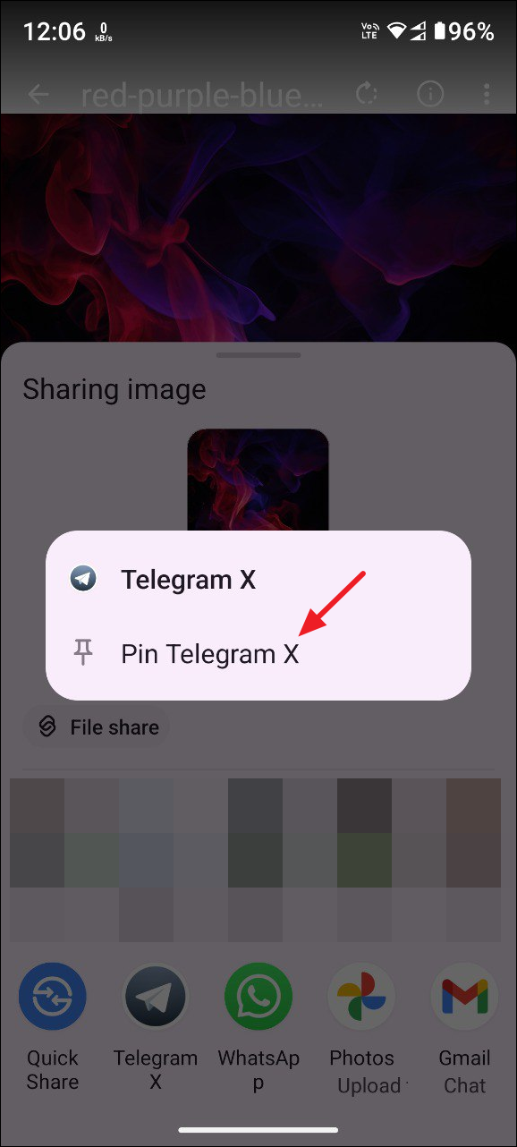 分享選單示例 2