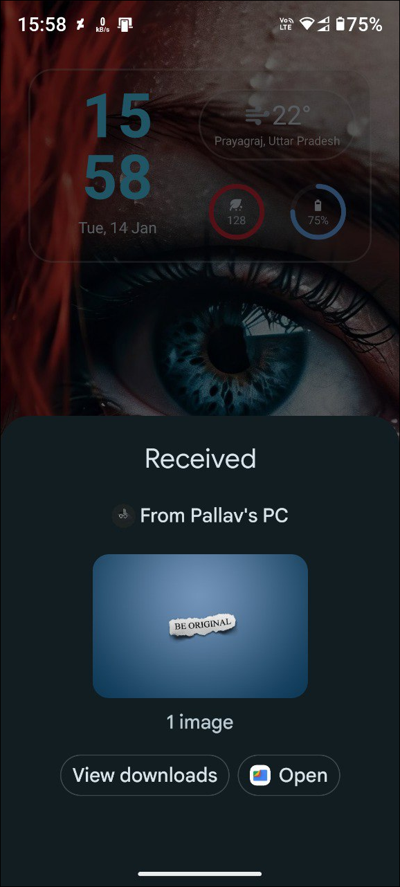 Pairing Notification