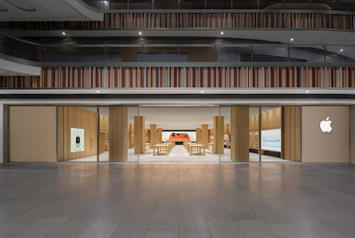 Apple 在北京第六家零售店於大興荟聚購物中心正式開業