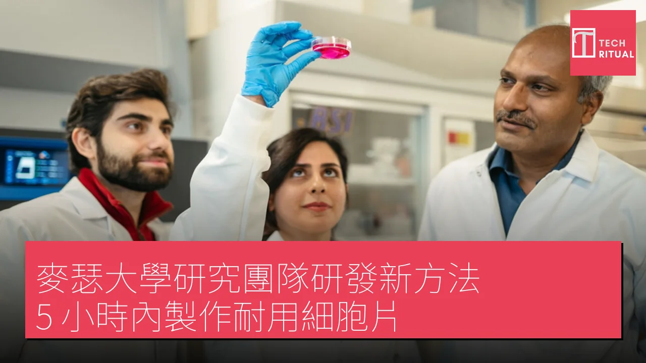 麥瑟大學研究團隊研發新方法 5 小時內製作耐用細胞片