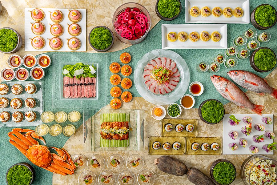 東京康拉德舉辦北陸午餐自助餐