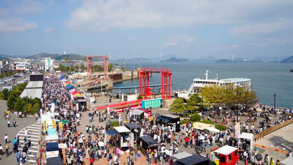 今治港「せとうちみなとマルシェ」獲國交大臣獎