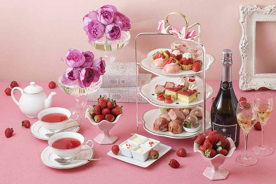 東京台場推出草莓下午茶套餐