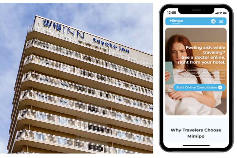 東橫INN 大阪推行在線醫療服務