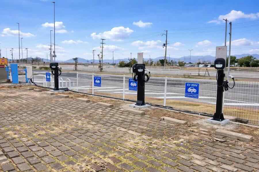 神戶空港設EV充電服務