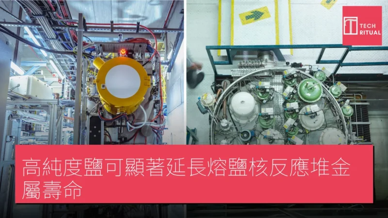 高純度鹽可顯著延長熔鹽核反應堆金屬壽命