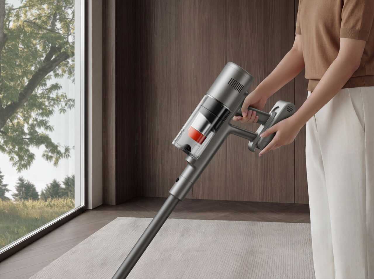 小米 米家無線吸塵器 4 Max 手持使用