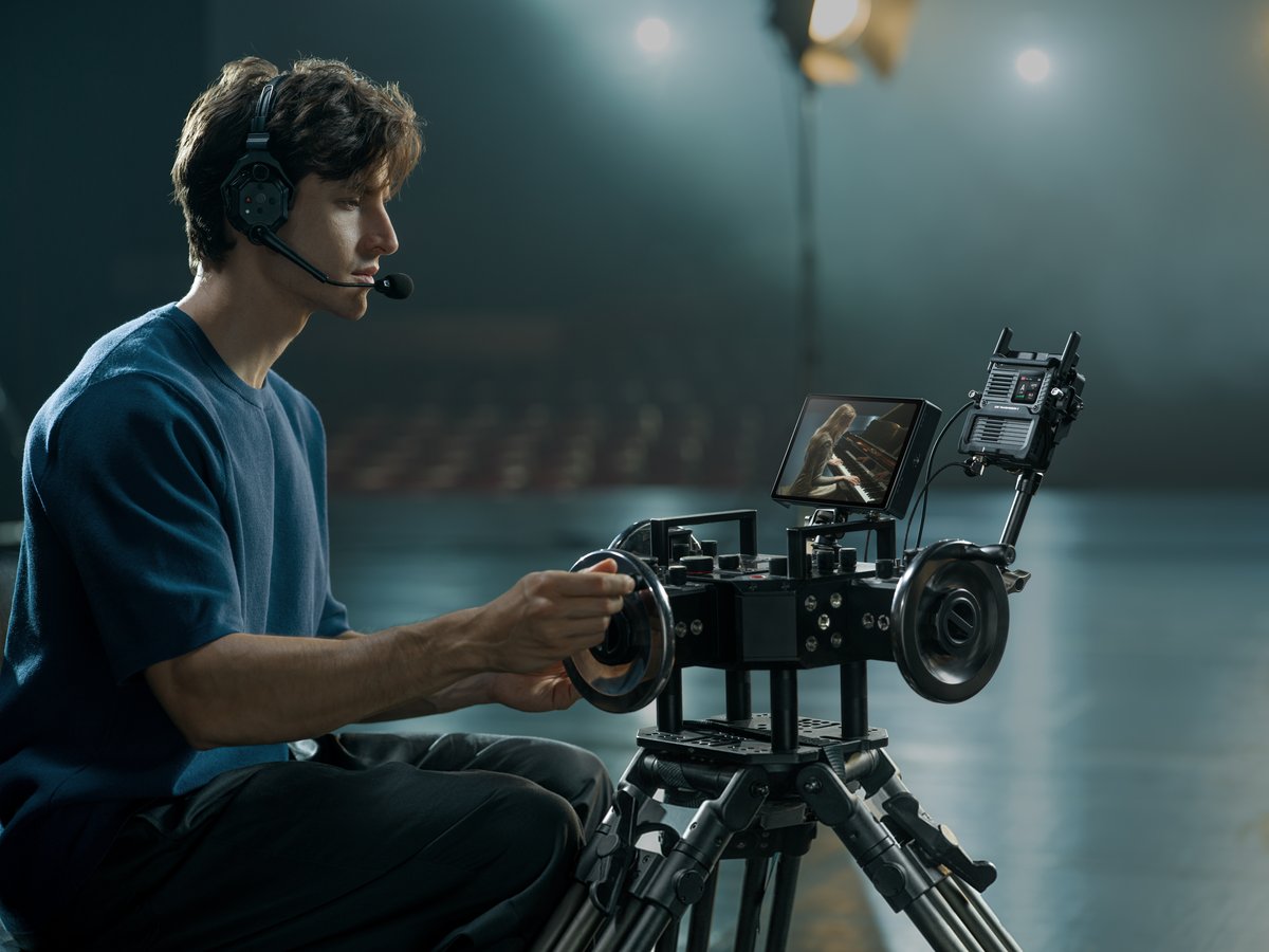 Unterstützt die Verbindung zu DJI Ronin 2 und DJI Master Wheels für die Fernsteuerung des Gimbals