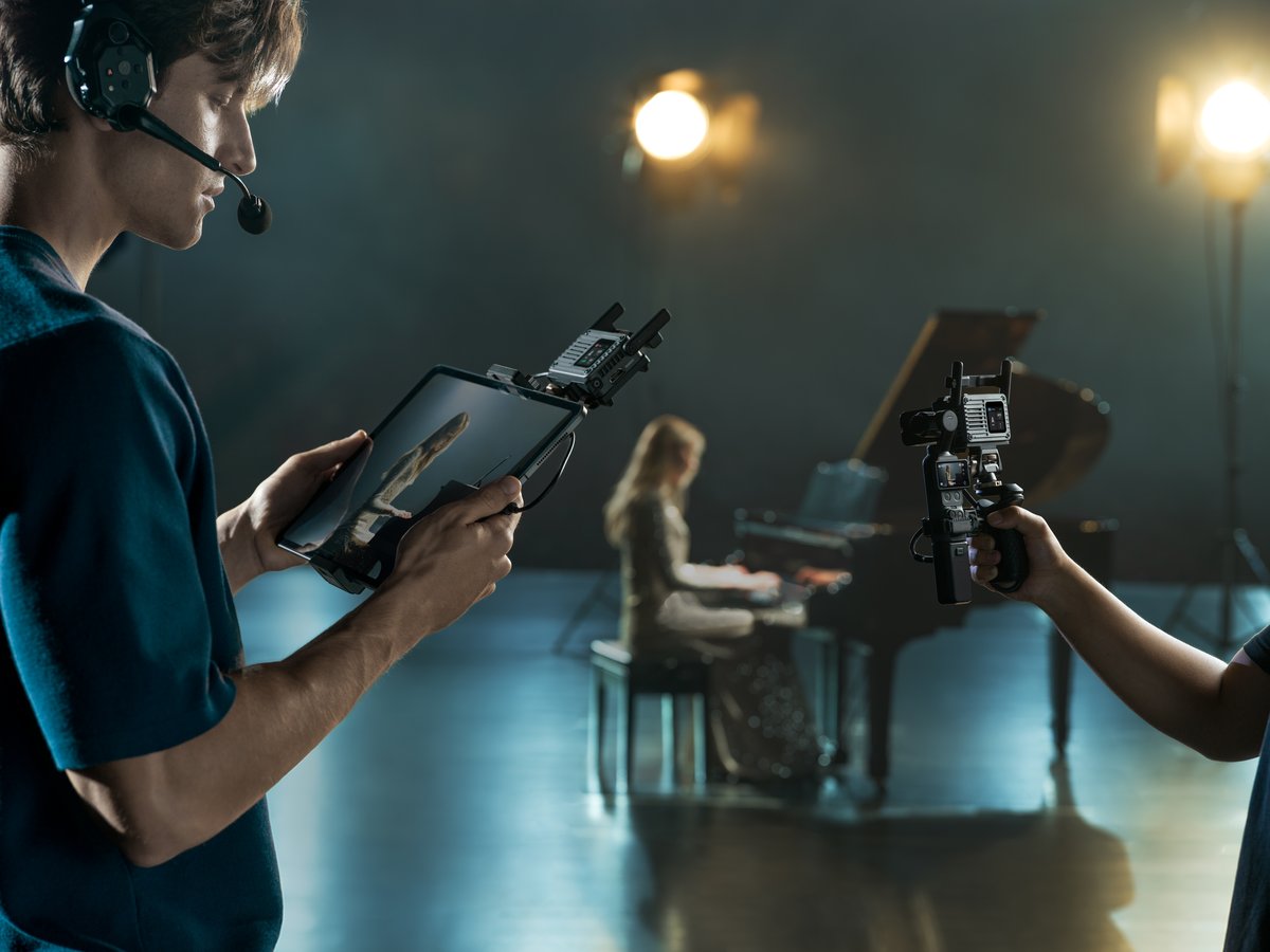Kann über USB-C an Osmo Action oder Pocket-Serie angeschlossen werden für eine leichtere Fernüberwachung